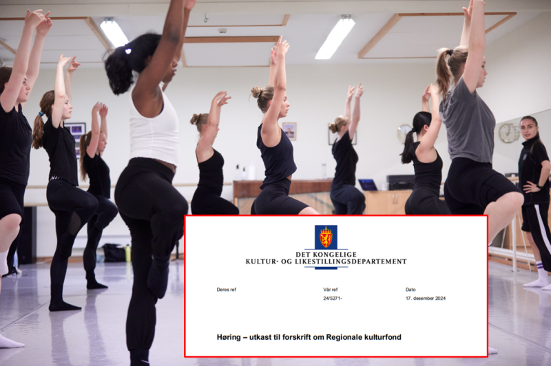 Danseelever i kulturskolen.